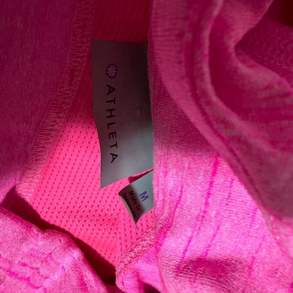 Athletha Medium Barbie Pink Workout Jacket - Picture 2 of 3